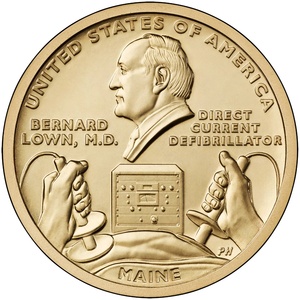 2024 1-dollar - S - Maine - Proof reverse